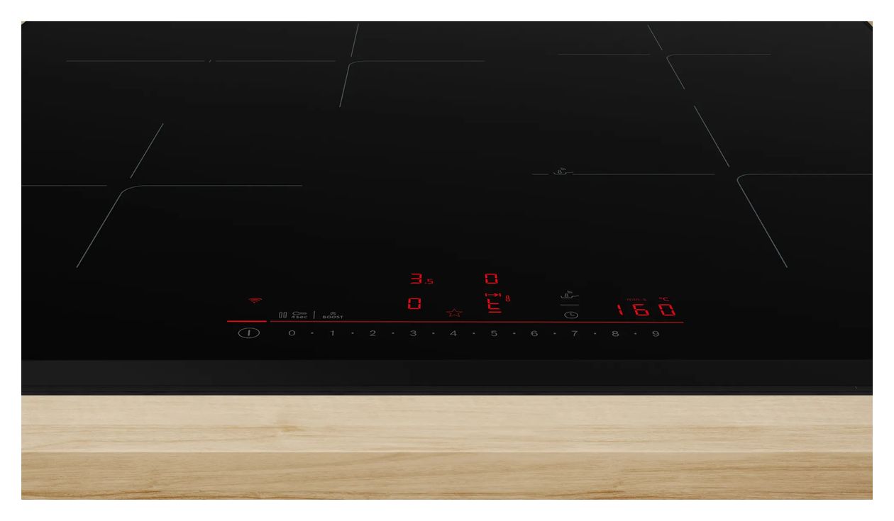 HBD876AS62 (HBG972KB1 + PIF695HC1E) Backofen-Set groß AutoClean mit autarkem 60 cm Induktions Kochfeld 