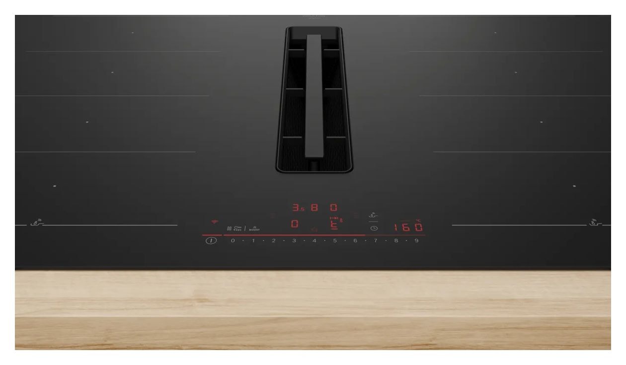 HBDMATTK07 (HBG4790B3 + PXL89BH26E) Backofen-Set groß AutoClean mit autarkem 81,2 cm Induktions Kochfeld 