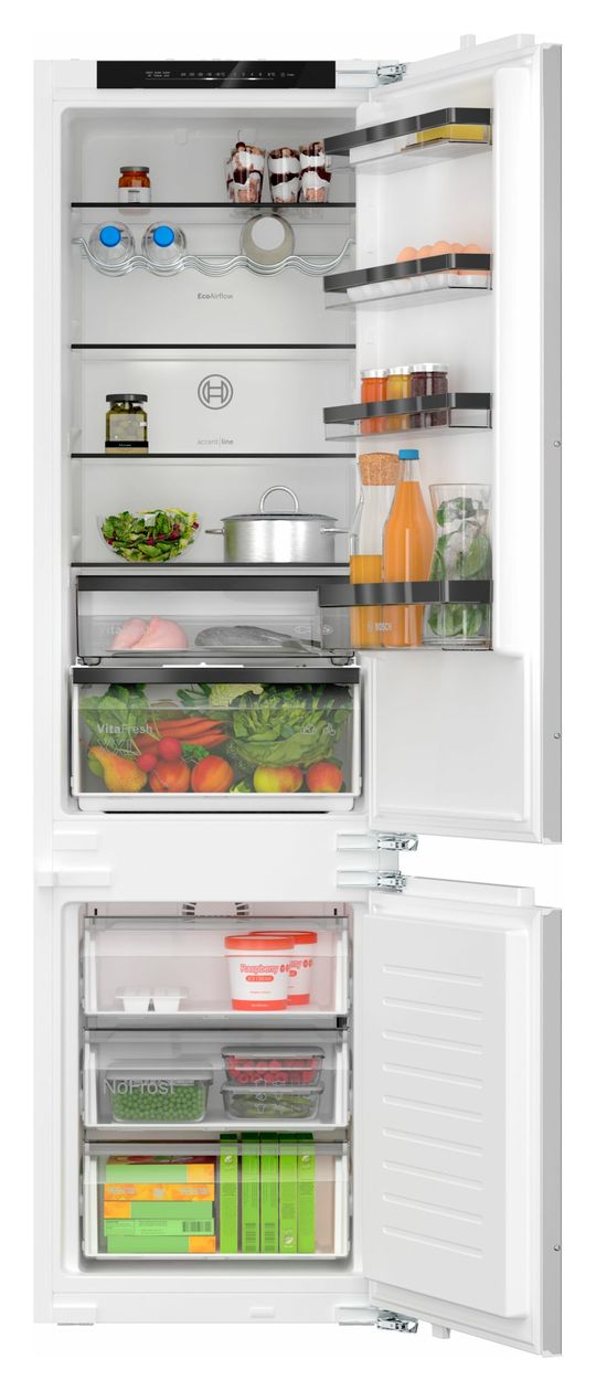 Serie 4 KIN96SFD0 215 l Kühlteil 75 l Gefrierteil 194 cm Einbau Kühl-/Gefrierkombination NoFrost 
