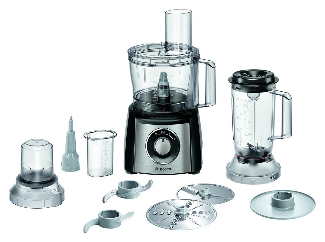 MCM3PM386  MultiTalent 3 Plus 900 W Küchenmaschine 2,3 l (Schwarz, Transparent) 
