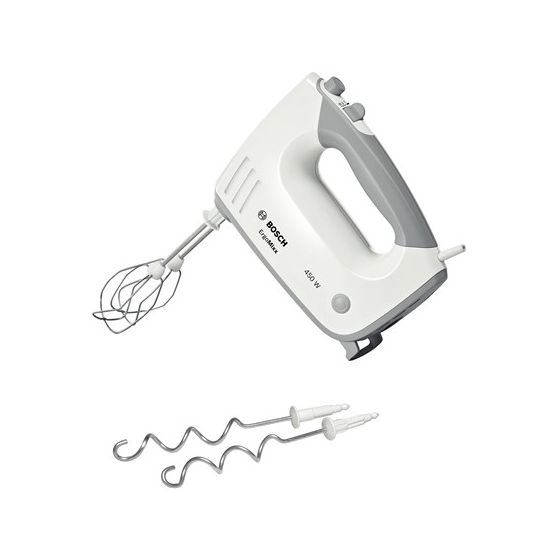 MFQ36400 ErgoMixx Handmixer 450 W 5 Stufen  (Grau, Weiß) 