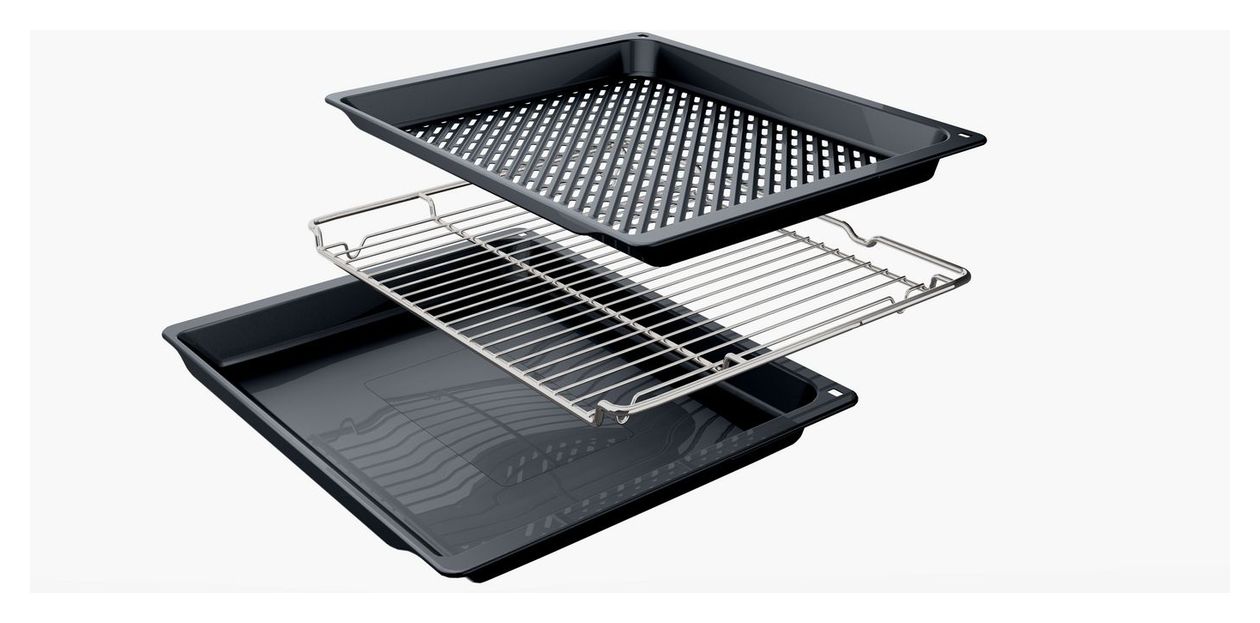 MKH63IP3S (HEG578BS4 + NIF645CB5E + HEZ638000) Herdset groß AutoClean mit 60 cm Induktions Kochfeld 