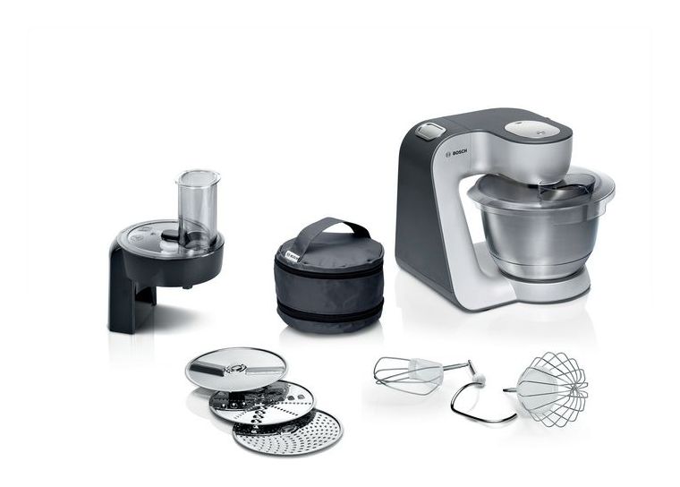 MUM58310 1000 W Küchenmaschine 3,9 l  (Schwarz, Edelstahl) 