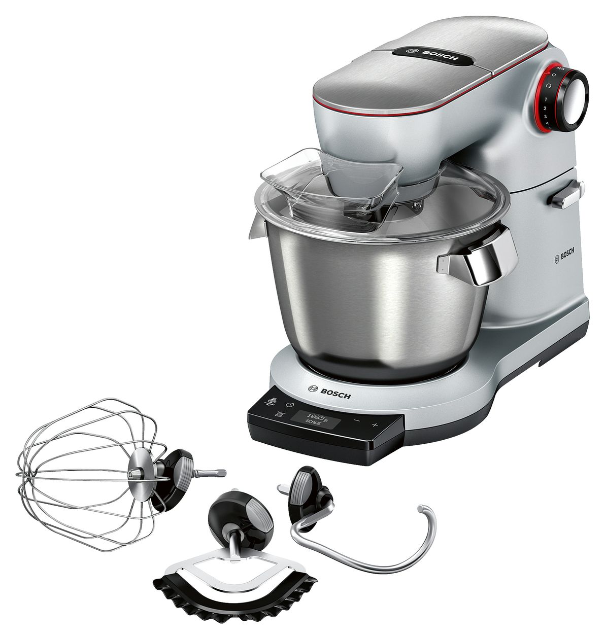 MUM9AX5S00 OptiMUM 1500 W Küchenmaschine 5,5 l  (Edelstahl) 