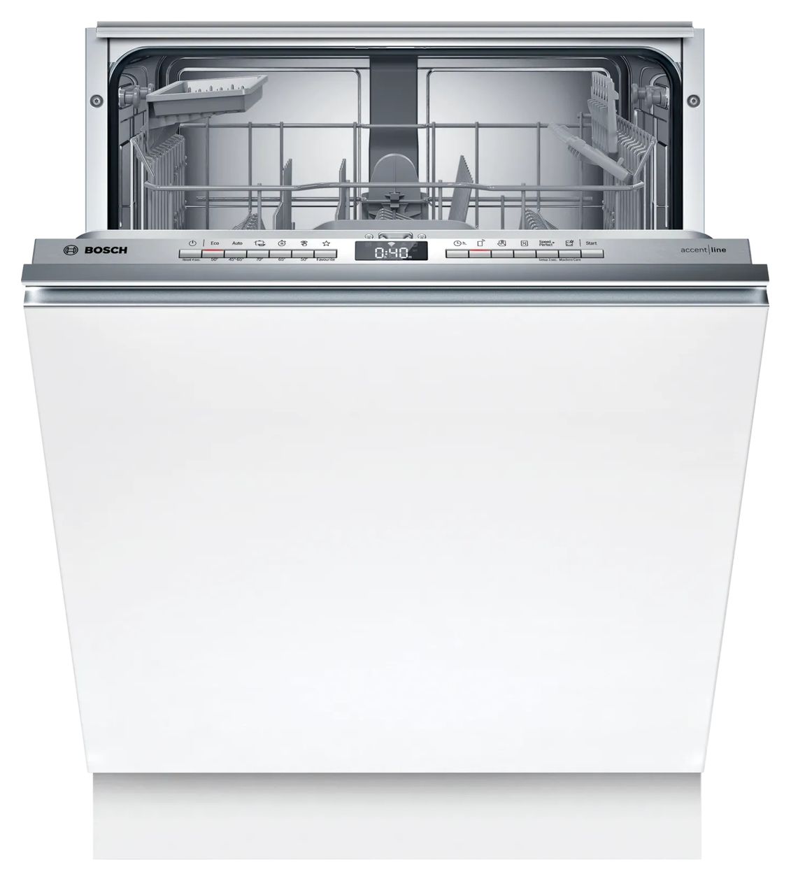 Serie 4 SBV4EU800E 45 cm Geschirrspüler vollintegriert (ohne Front) leise 10 Maßgedecke aquaStop Funktion Heat exchanger/Drying assistant 