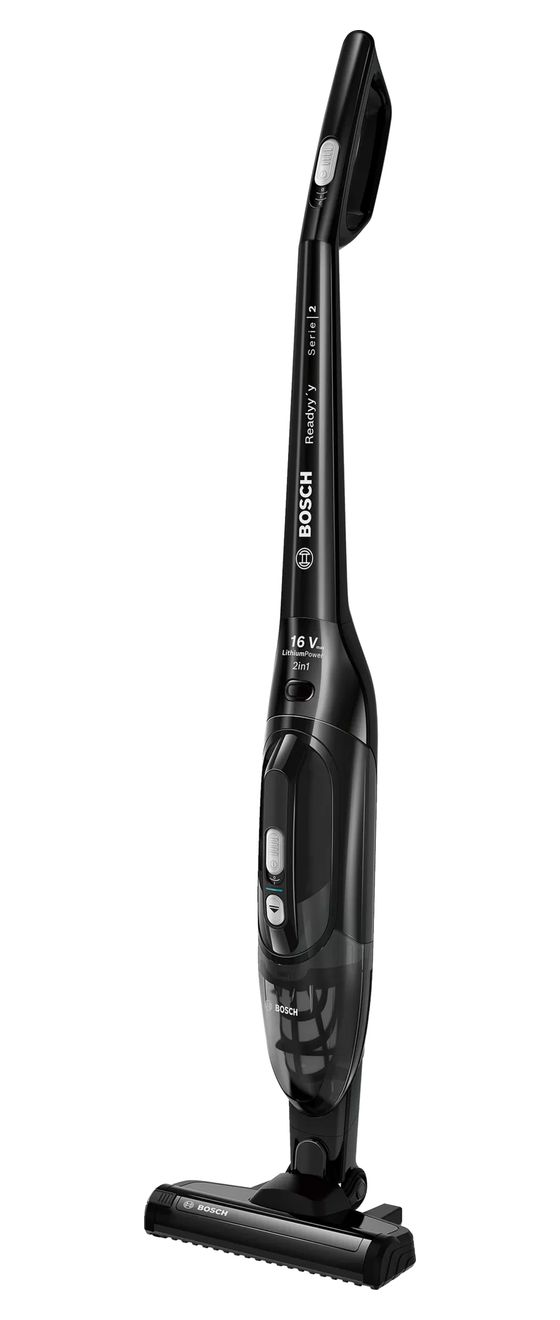 Serie 2 BCHF216B Handstaubsauger Beutellos bis 40 min Laufzeit 14,4 V Zyklonal  (Schwarz) 