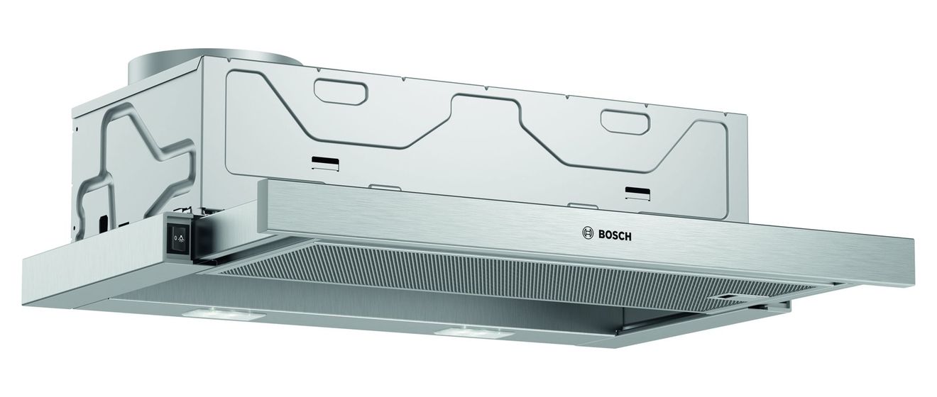 Serie 2 DFM064W54 Umluft Dunstabzugshaube/Esse Einbau 60 cm (Metallisch, Silber) 