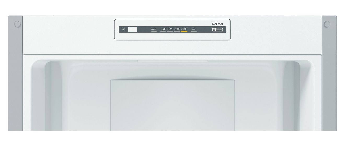 Serie 2 KGN36NLEA 216 l / 89 l Kühl-Gefrierkombi freistehend NoFrost 239 kWh Jahr  (Edelstahl) 