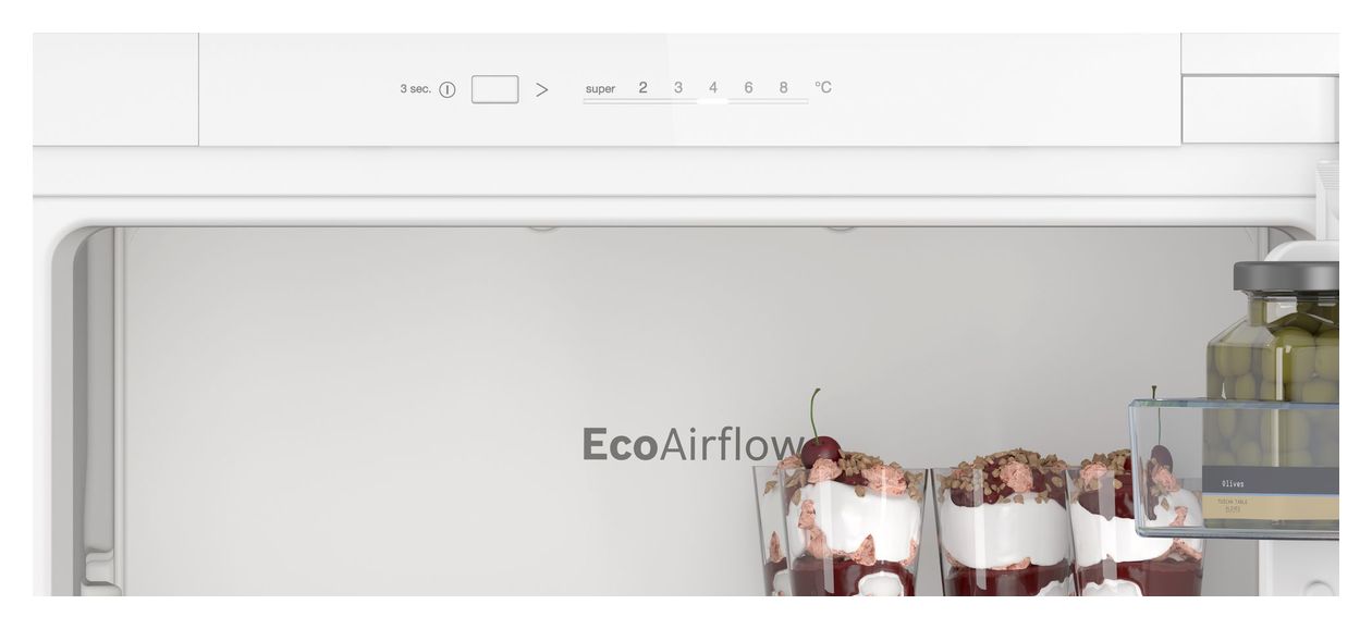 Serie 2 KIR21NSE0 Schlepptür 136 l 88 cm Einbaukühlschrank EEK: E 92 kWh Jahr 