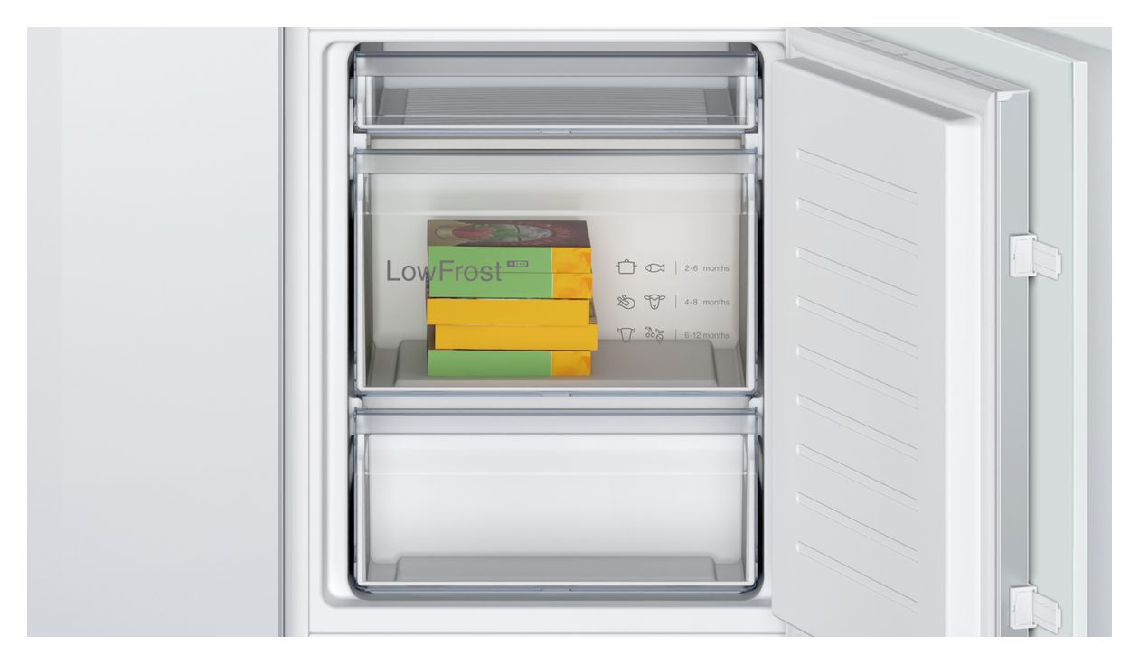Serie 2 KIV86NSE0 183 l / 84 l 177,5 cm Einbau Kühl-/Gefrierkombination 229 kWh 