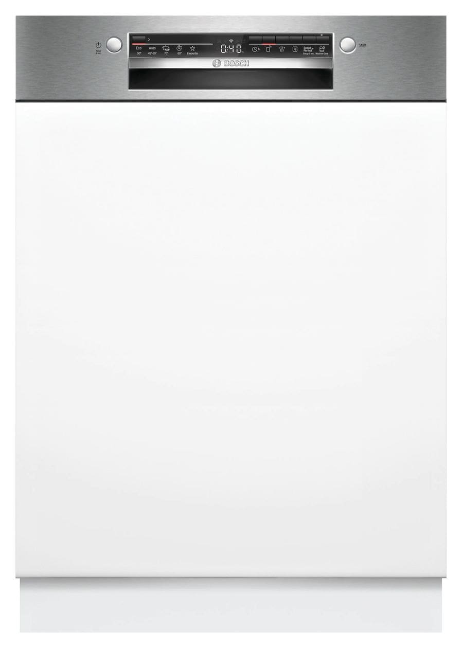 Serie 2 SMI2HVS06E 60 cm Geschirrspüler teilintegriert (ohne Front) leise 14 Maßgedecke aquaStop Funktion Wärmetauscher 