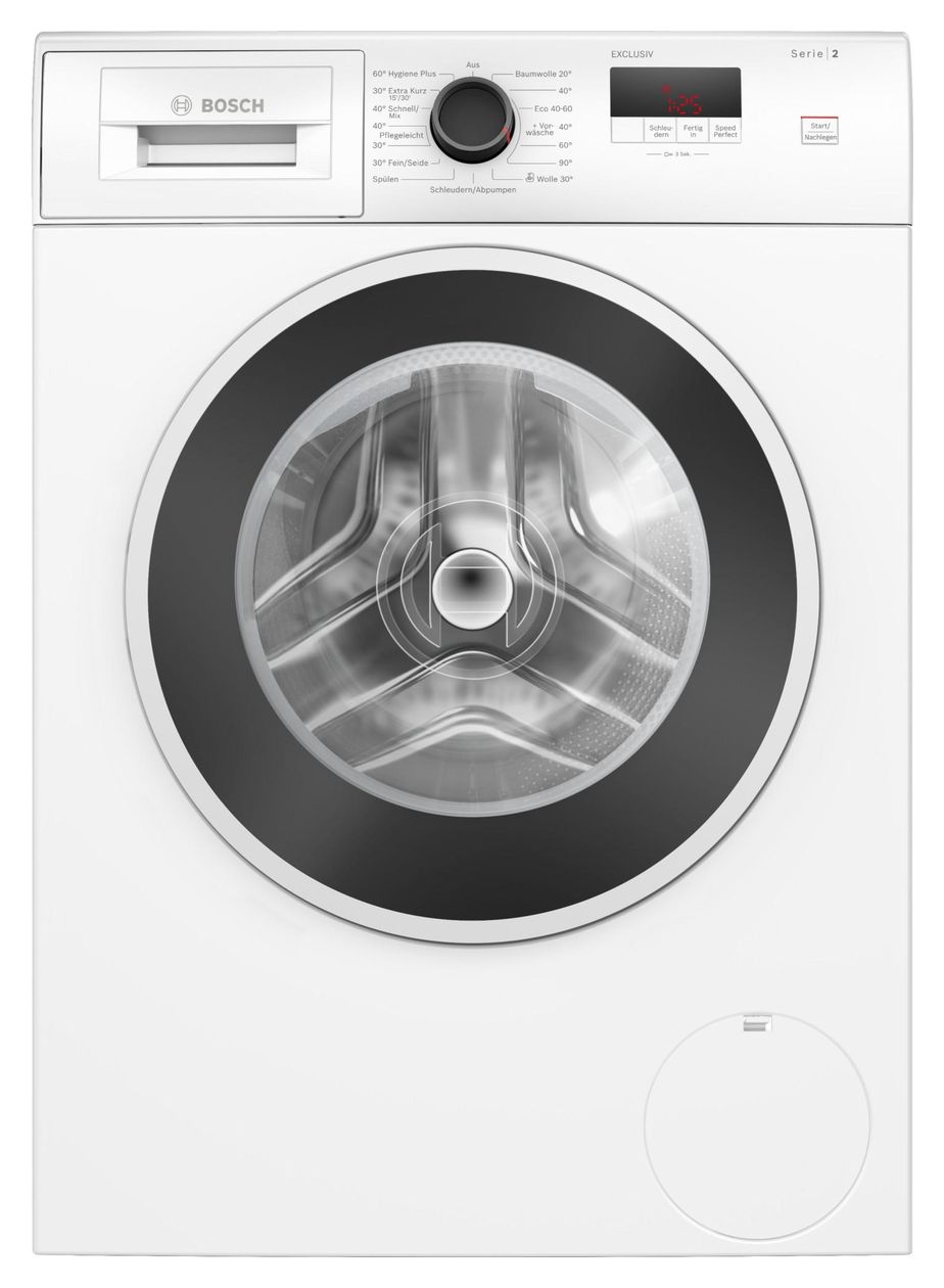 Serie 2 WGE02490 7 kg Frontlader Waschmaschine 1400 U/min aquaStop Funktion 