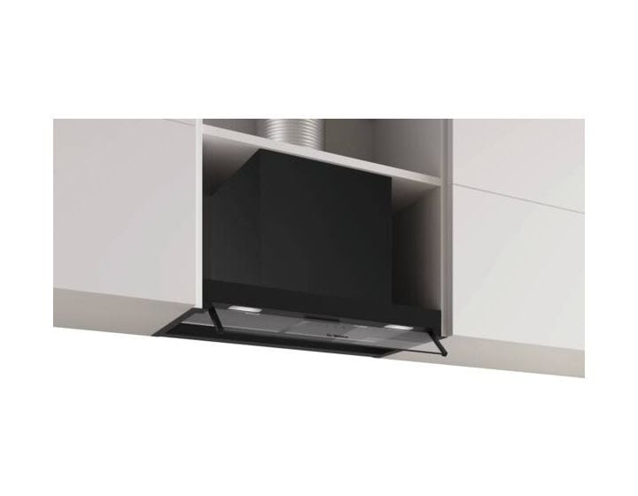 Serie 4 DBB65CC60 Abluft/Umluft Dunstabzugshaube/Esse Einbau 60 cm (Schwarz) 