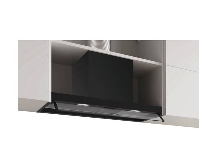 Serie 4 DBB85CC60 Abluft/Umluft Dunstabzugshaube/Esse Einbau 798 mm (Schwarz) 