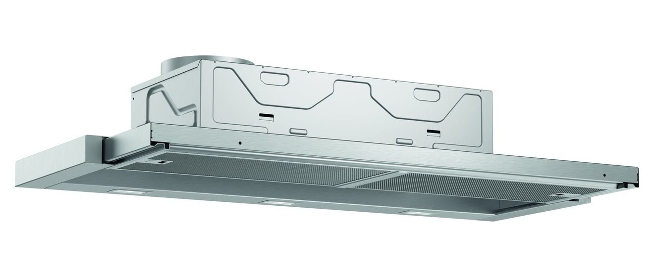 Serie 4 DFL094A51 Umluft Dunstabzugshaube/Esse Einbau 90 cm (Metallisch, Silber) 