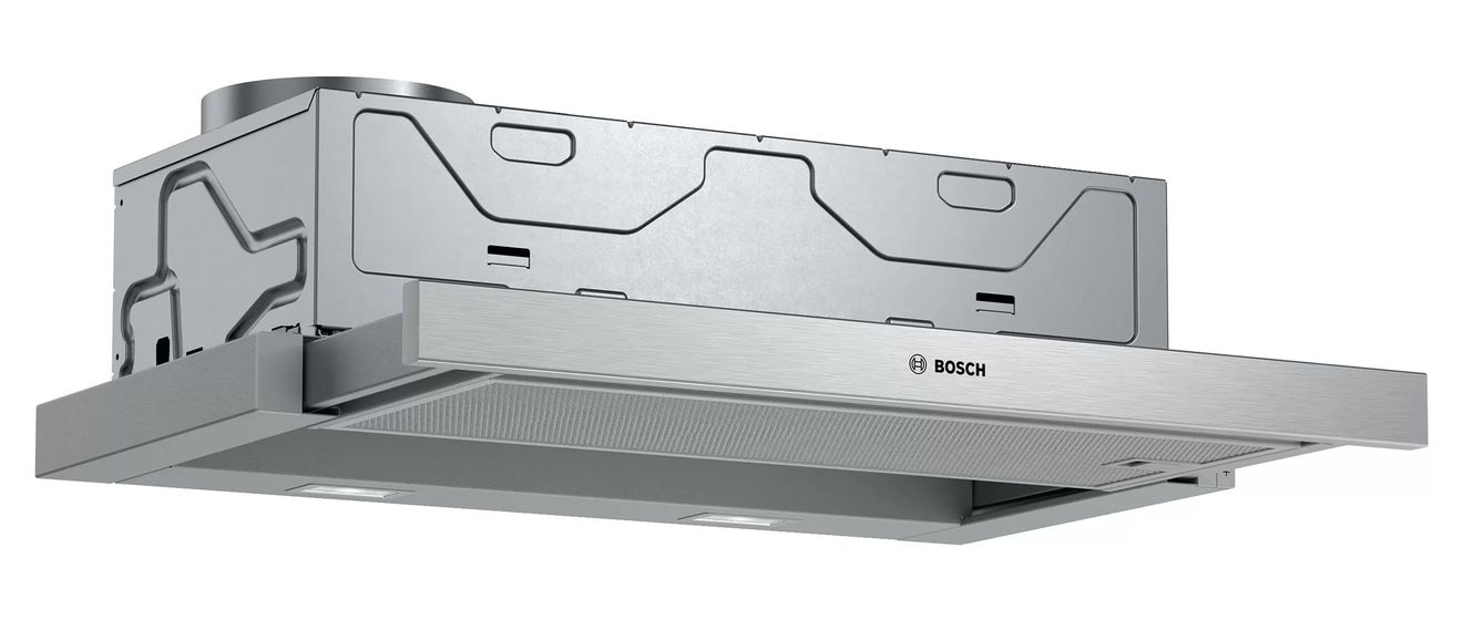 Serie 4 DFM064A52 Abluft/Umluft Dunstabzugshaube/Esse Decke 60 cm (Silber) 