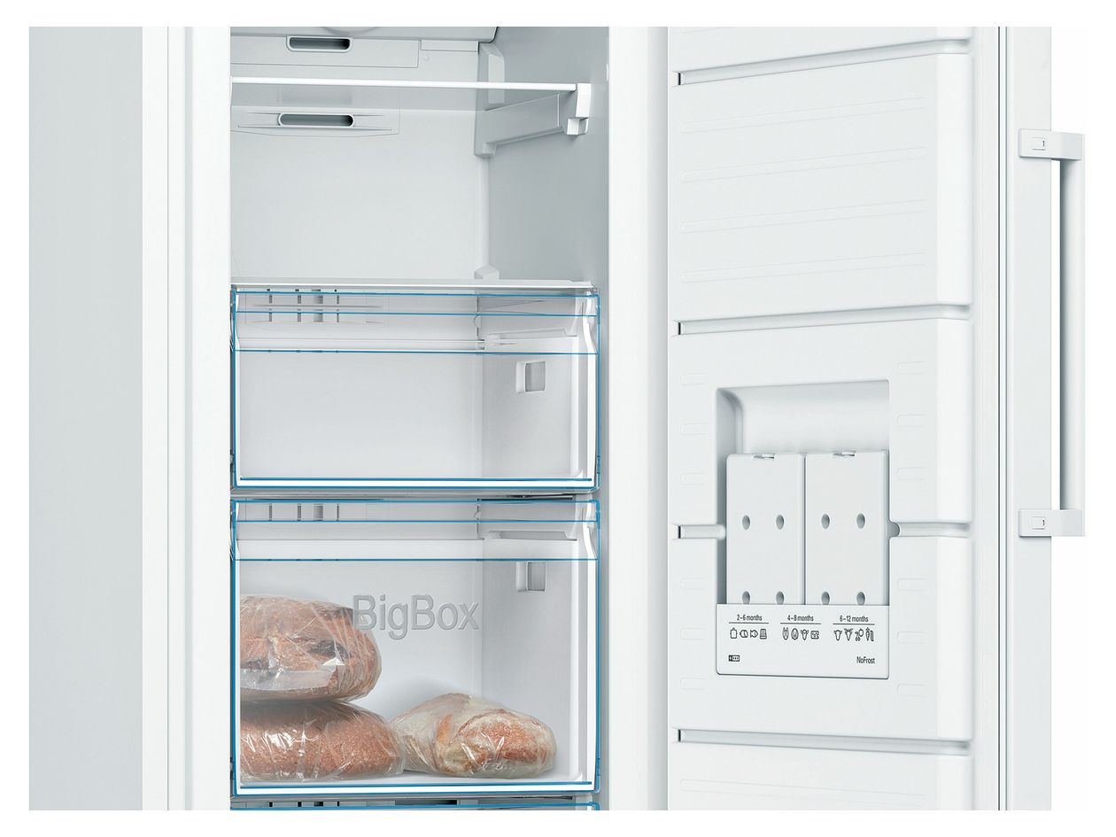 Serie 4 GSN29VWEP 200 l Gefrierschrank 221 kWh Jahr NoFrost  (Weiß) 
