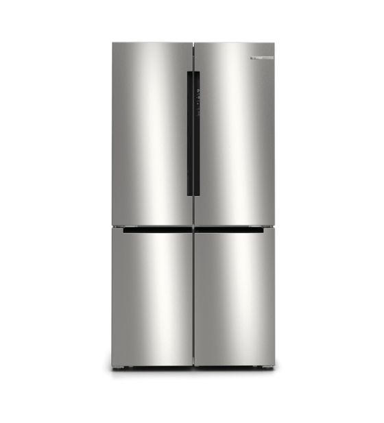 Serie 4 KFN96VPEA Side-by-Side Kühl-/ Gefrierkombination French Door 405 l / 200 l 333 kWh NoFrost 1830 mm x 905 mm  (Edelstahl) 