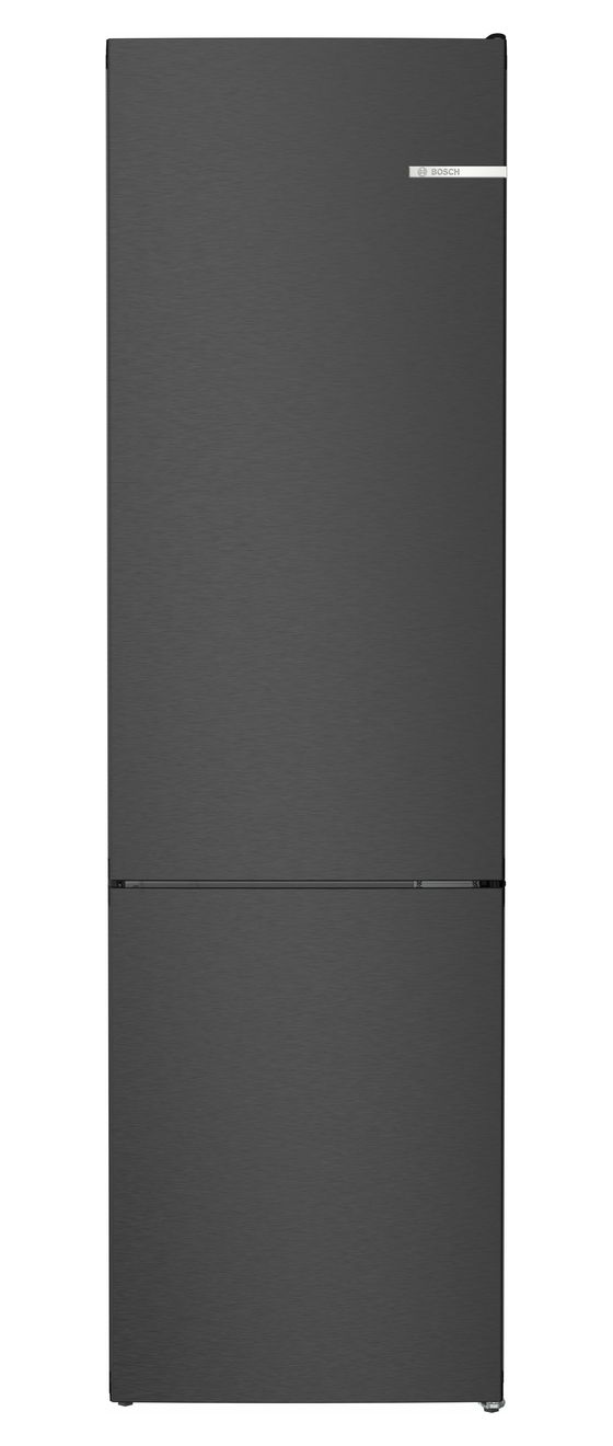 Serie 4 KGN392XCF 260 l / 103 l Kühl-Gefrierkombi freistehend NoFrost 162 kWh Jahr  (Schwarz) 
