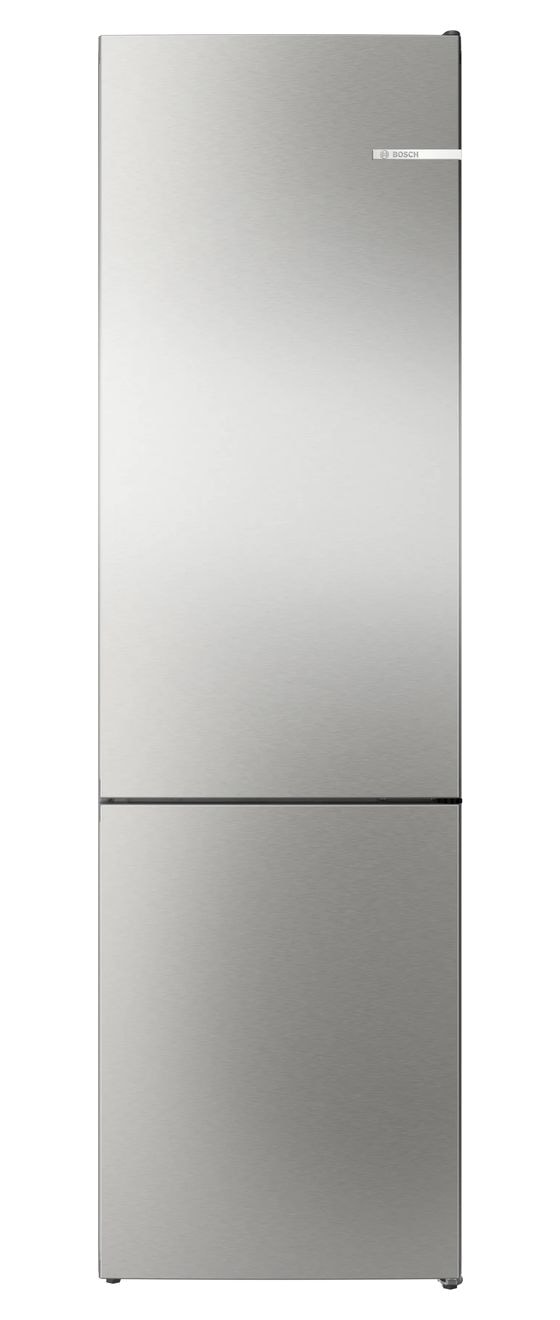 Serie 4 KGN39EIAF 260 l / 103 l Kühl-Gefrierkombi freistehend NoFrost 112 kWh Jahr  (Edelstahl) 