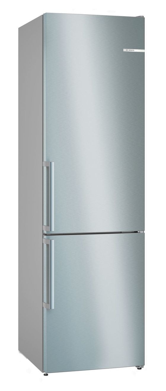 Serie 4 KGN39VIBT 260 l / 103 l Kühl-Gefrierkombi freistehend NoFrost 129 kWh Jahr  (Edelstahl) 