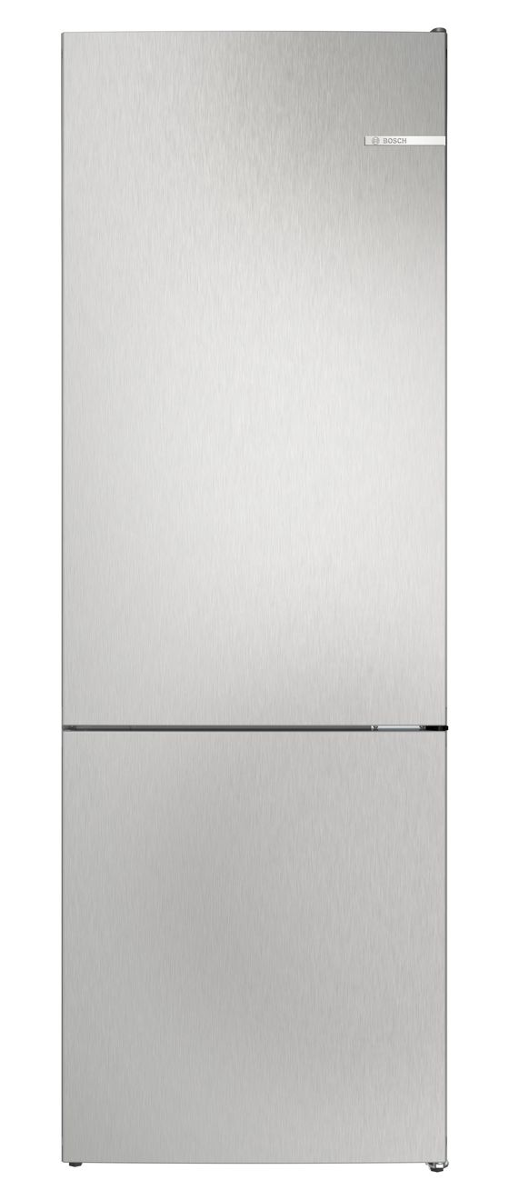 Serie 4 KGN492LCF 311 l / 129 l Kühl-Gefrierkombi freistehend NoFrost 178 kWh Jahr  (Metallisch) 