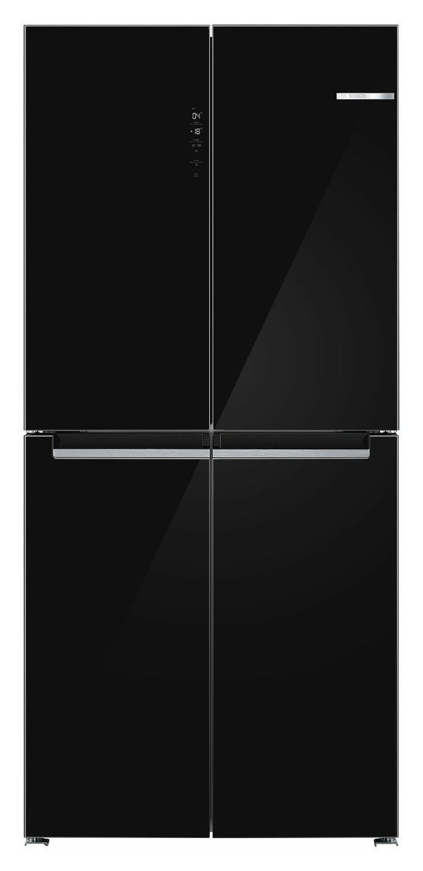 Serie 4 KMC85LBEA Side-by-Side Kühl-/ Gefrierkombination 324 l / 223 l 322 kWh NoFrost 1895 mm x 855 mm  (Schwarz) 