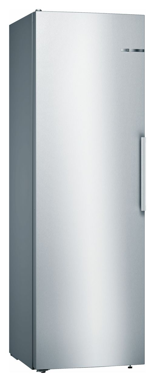 Serie 4 KSV36VLEP 346 l / 346 l Kühlschrank freistehend EEK: E 116 kWh Jahr NoFrost  (Edelstahl) 