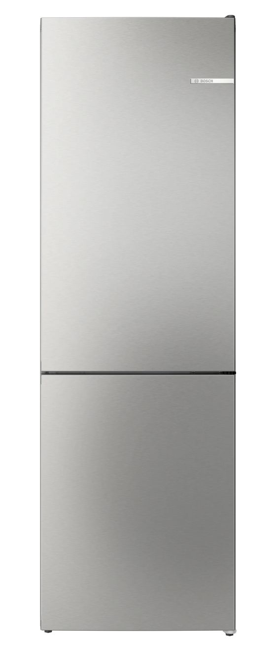 Serie 4 MKK37GNLAA (KGN362LAF + KSZGGM00) 218 l / 103 l Kühl-Gefrierkombi freistehend NoFrost 111 kWh Jahr  (Metallisch) 