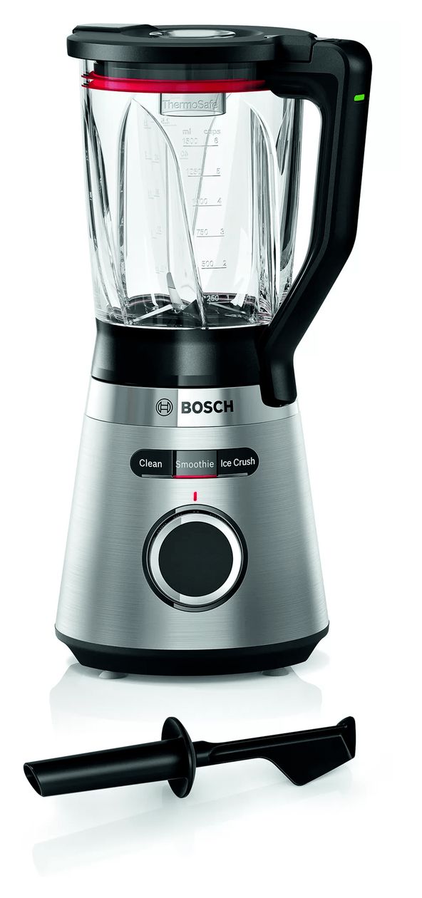 Serie 4 MMB6382M Standmixer 1200 W  (Schwarz, Edelstahl) 