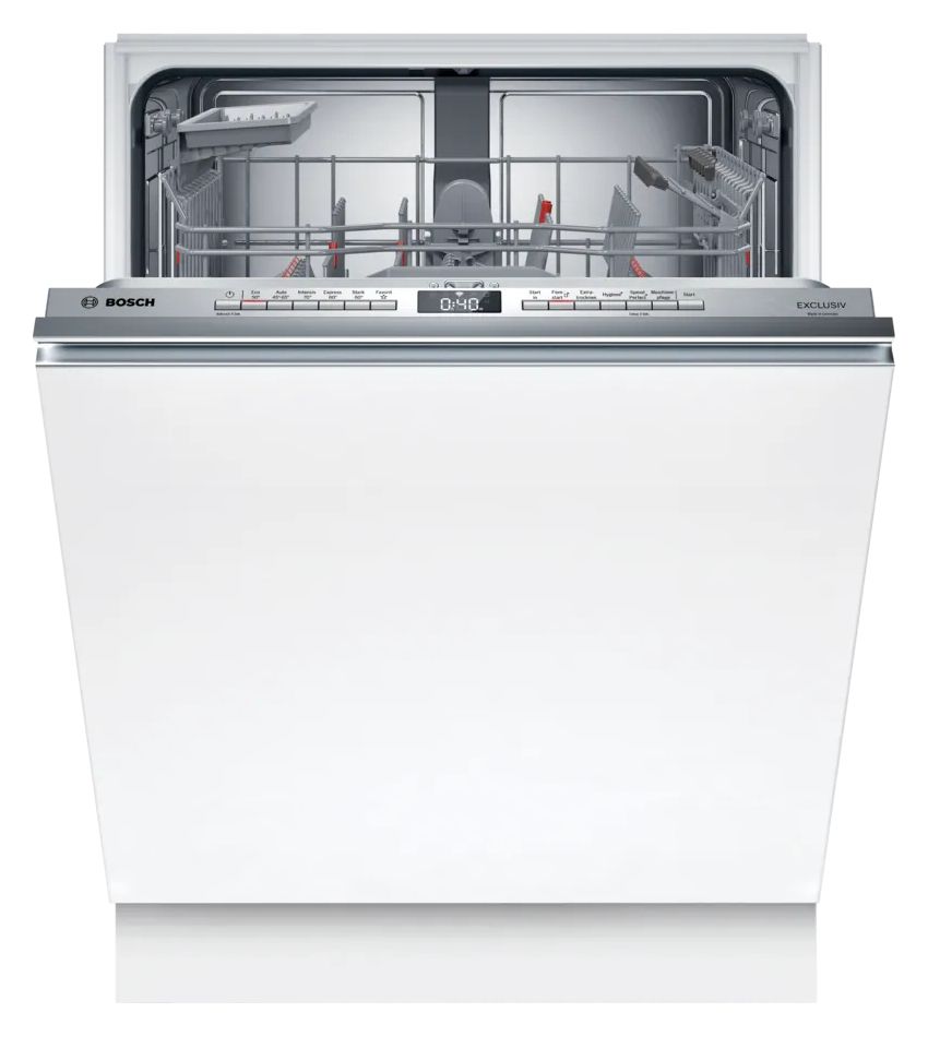 Serie 4 SBV4EBX02D 60 cm Geschirrspüler vollintegriert (ohne Front) Sehr leise 13 Maßgedecke aquaStop Funktion Wärmetauscher 