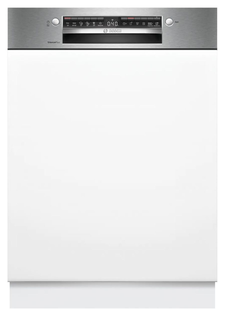 Serie 4 SMI4EAS28E 60 cm Geschirrspüler teilintegriert (ohne Front) Sehr leise 13 Maßgedecke aquaStop Funktion Wärmetauscher 