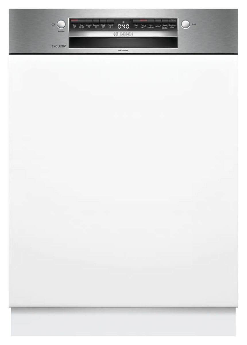 Serie 4 SMI4HBS02D 60 cm Geschirrspüler teilintegriert (ohne Front) Sehr leise 13 Maßgedecke aquaStop Funktion Wärmetauscher 