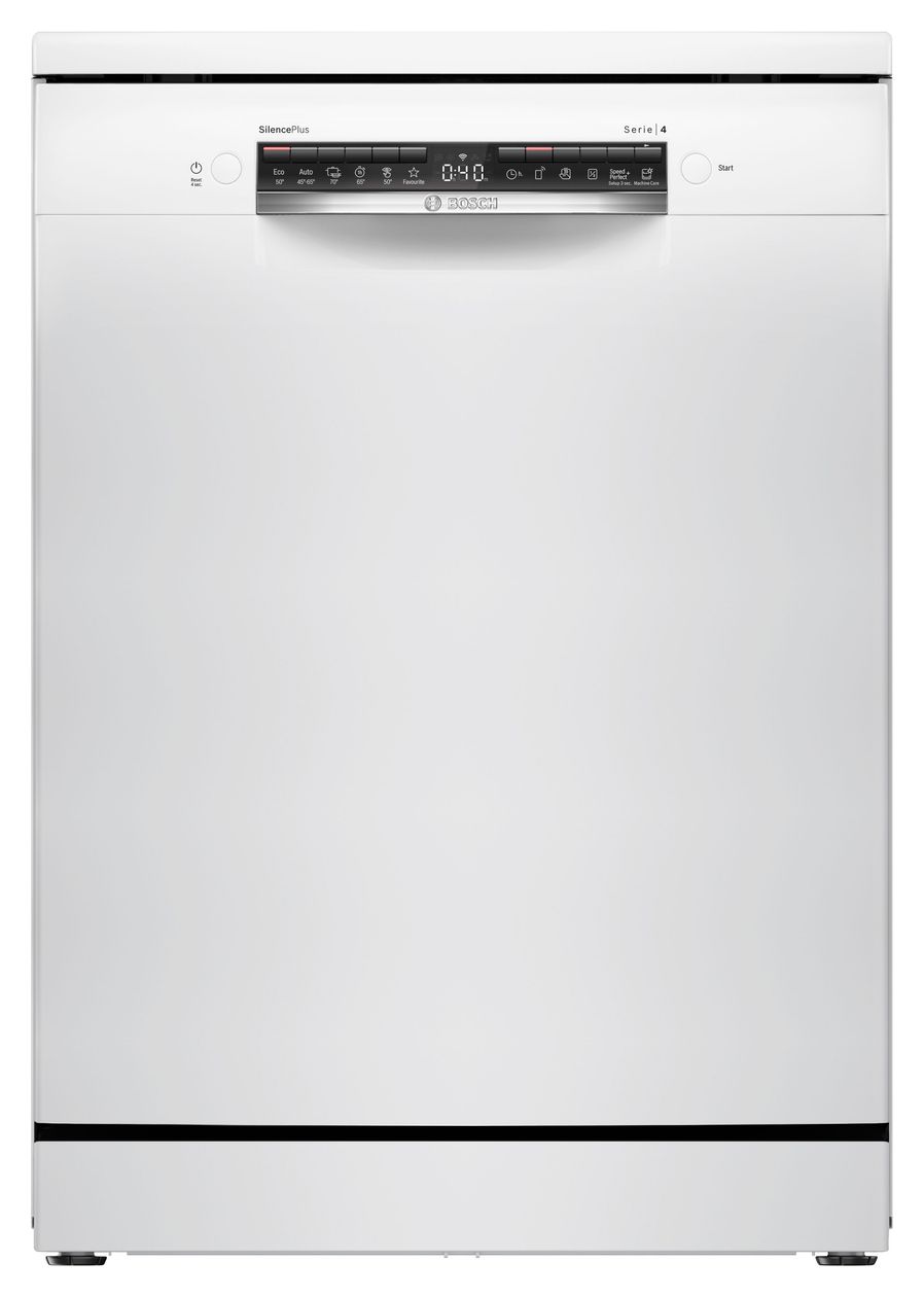 Serie 4 SMS4EVW08E 60 cm Geschirrspüler freistehend Leise 14 Maßgedecke aquaStop Funktion Heat exchanger/Drying assistant 