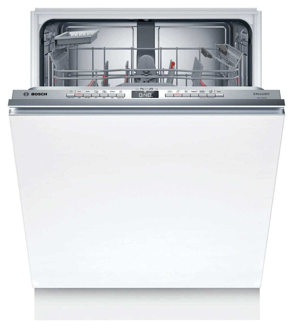 Serie 4 SMV4EBX0ME 60 cm Geschirrspüler vollintegriert (ohne Front) Sehr leise 13 Maßgedecke aquaStop Funktion Wärmetauscher/EfficientDry 