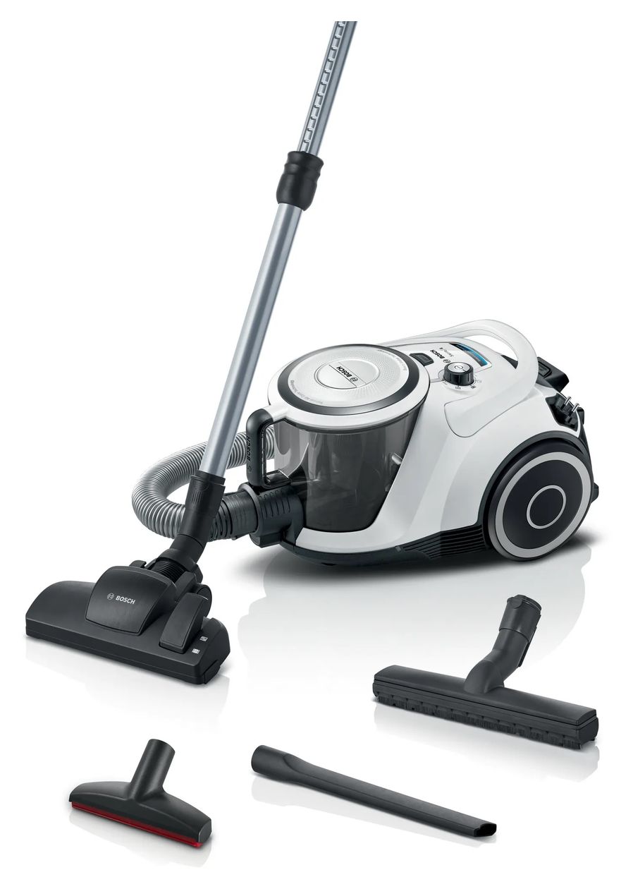 Serie 6 BGC41XALL Bodenstaubsauger Beutellos 700 W  (Weiß) 