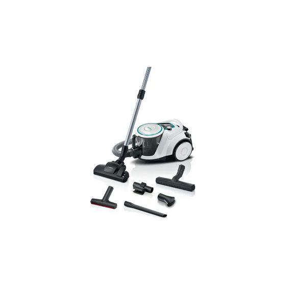 Serie 6 BGC41XHYG Bodenstaubsauger Beutellos 700 W Hygienefilter  (Weiß) 