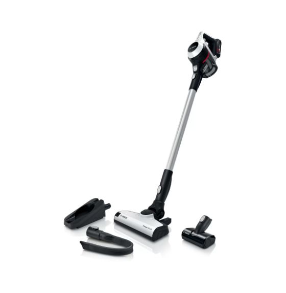 Serie 6 BKS611MTB Handstaubsauger Beutellos bis 30 min Laufzeit  (Schwarz, Weiß) 