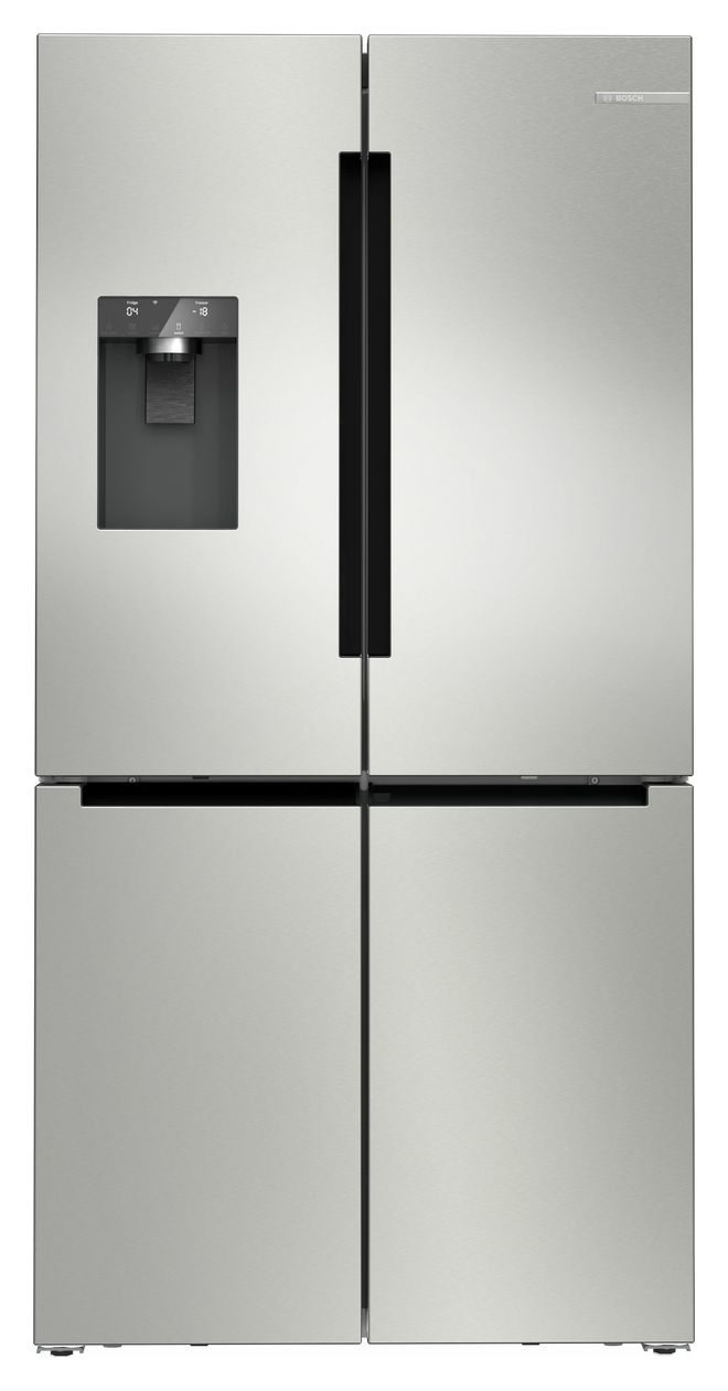 Serie 6 KFD96APEA Side-by-Side Kühl-/ Gefrierkombination 375 l / 199 l 327 kWh NoFrost 1830 mm x 905 mm  (Edelstahl) 