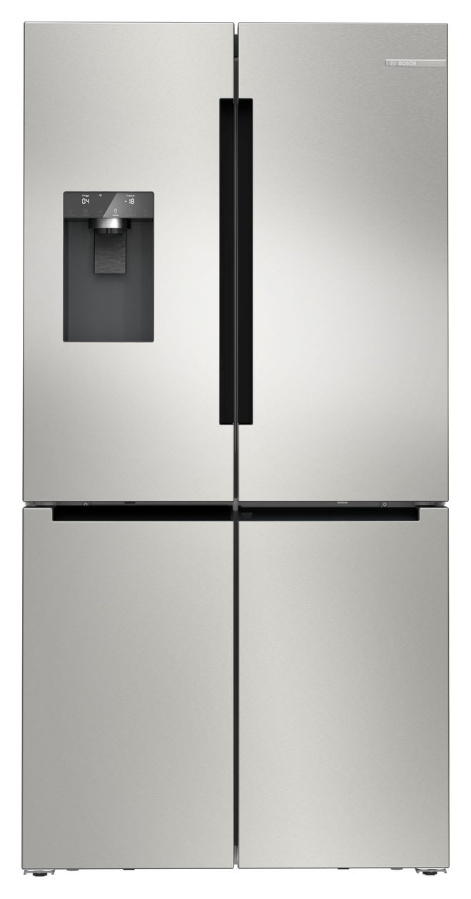 Serie 6 KFI96APEA Side-by-Side Kühl-/ Gefrierkombination 375 l / 199 l 327 kWh NoFrost 1830 mm x 905 mm  (Gebürsteter Stahl) 