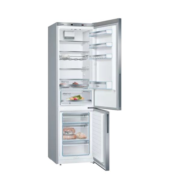 Serie 6 MKK69GSLCA (KGN39AIAT + KSZGGM00) 249 l / 94 l Kühl-Gefrierkombi freistehend 149 kWh Jahr  (Edelstahl) 