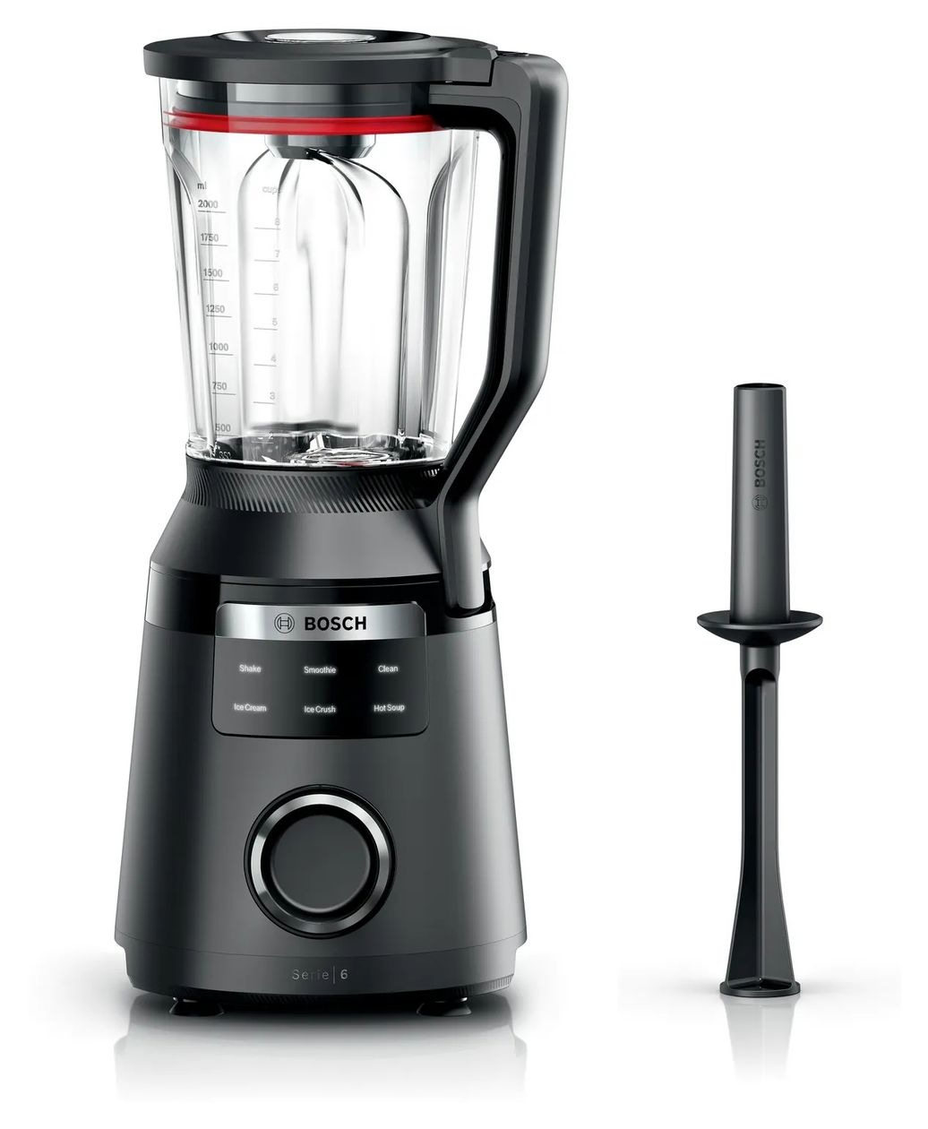 Serie 6 MMBD665B1 VitaPower 2 l Standmixer 1800 W  (Schwarz) 