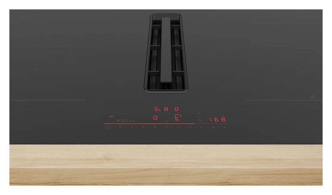 Serie 6 PVQ821H26E autarkes 80 cm Induktionskochfeld 4 Kochzonen mit integriertem Dunstabzug 