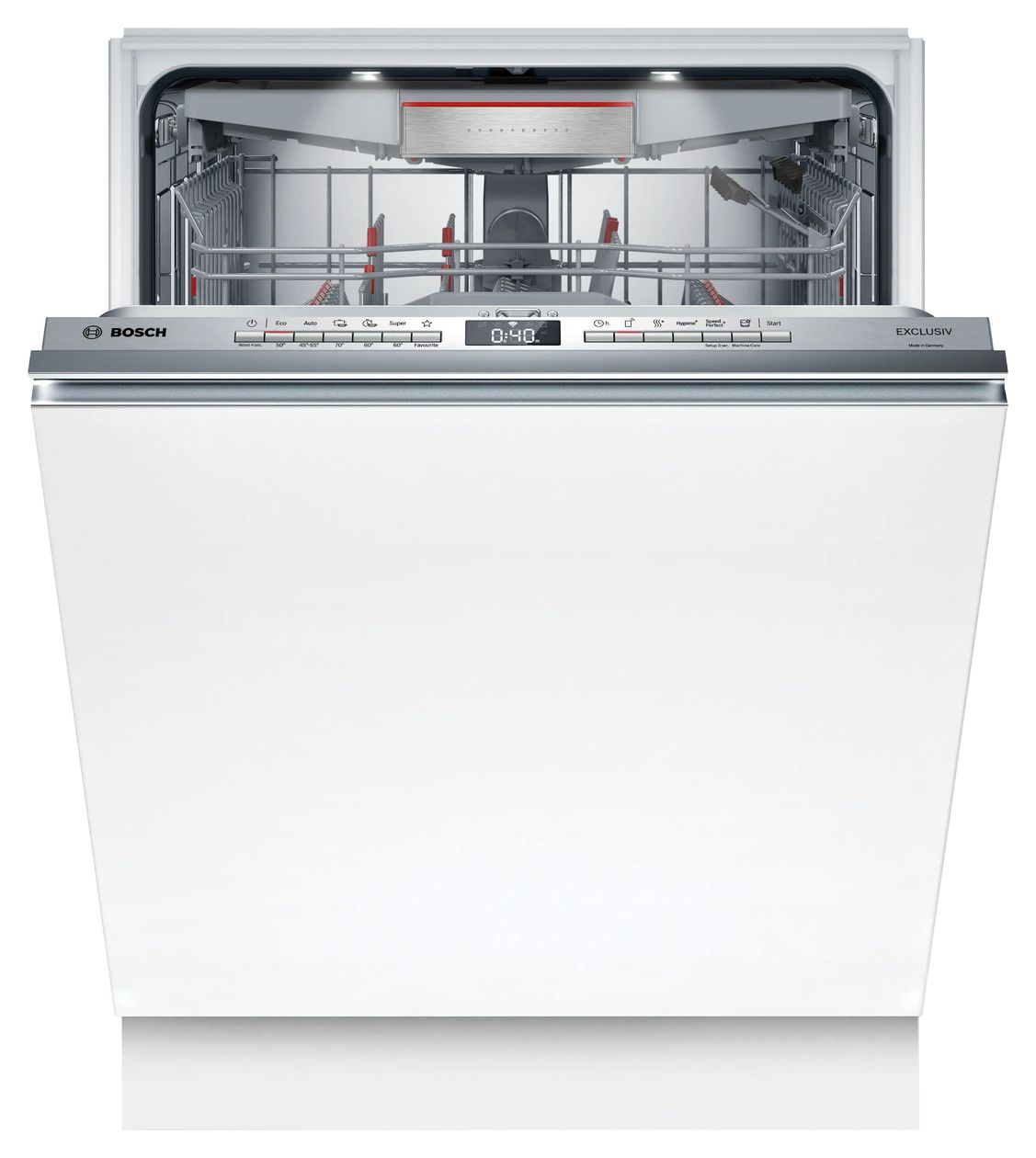 Serie 6 SBV6YCX0ME 60 cm Geschirrspüler Voll integriert Sehr leise 14 Maßgedecke aquaStop Funktion Wärmetauscher 