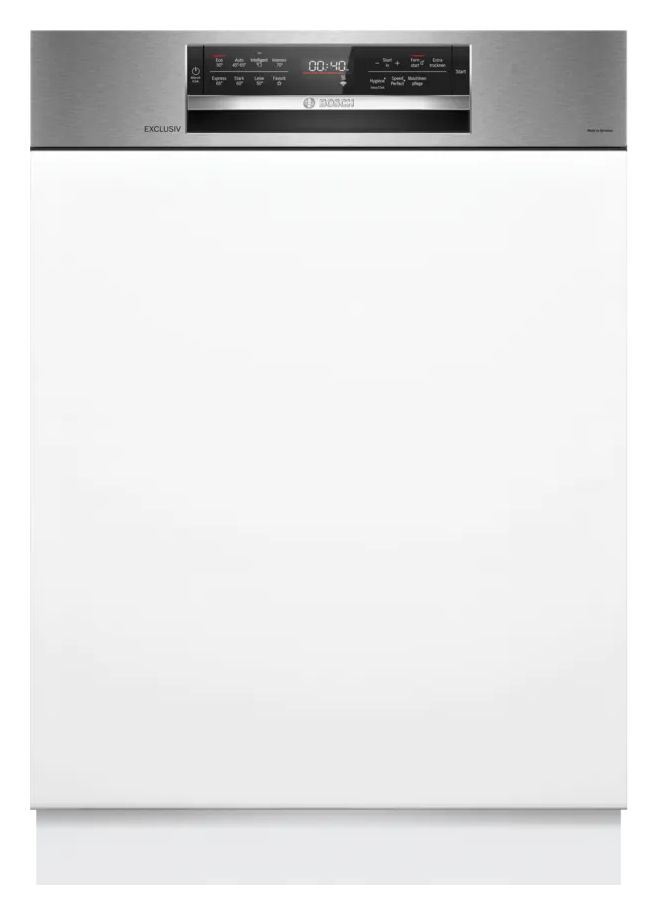 Serie 6 SMI6ZBS04D 60 cm Geschirrspüler teilintegriert (ohne Front) Sehr leise 13 Maßgedecke aquaStop Funktion Wärmetauscher 