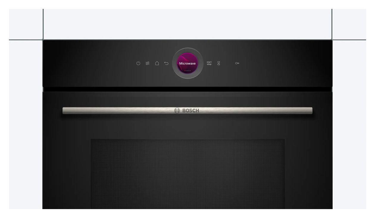 Serie 8 CEG732XB1 Einbau-Mikrowelle 1000 W Größe: groß 5 Stufen Grill (Schwarz) 
