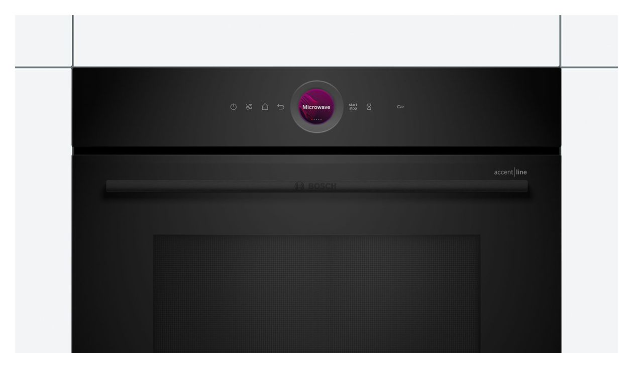 Serie 8 CEG932XB1 Einbau-Mikrowelle 1000 W Größe: groß 5 Stufen Grill (Schwarz) 