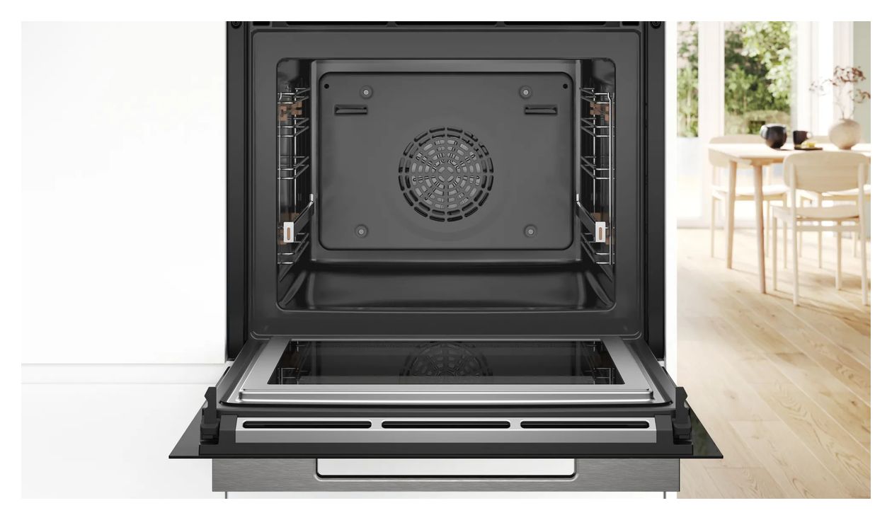 Serie 8 HMG736FB1 Einbaubackofen groß AutoClean Mikrowelle 