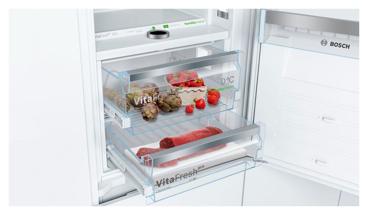 Serie 8 KIF86PFE0 156 l / 67 l 177,5 cm Einbau Kühl-/Gefrierkombination 252 kWh NoFrost 