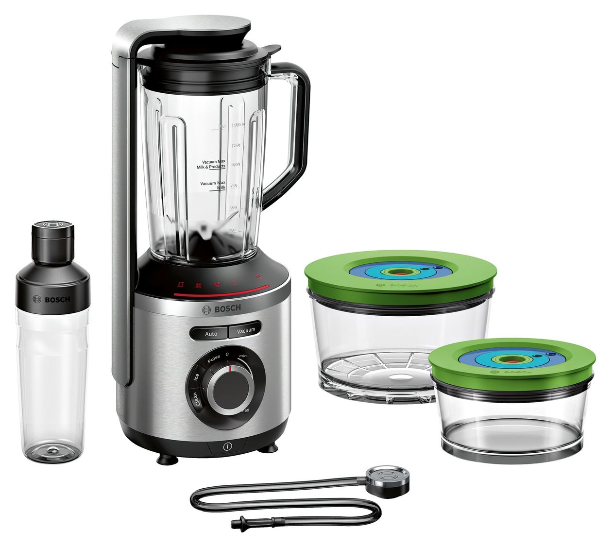 Serie 8 MMBV625M VitaPower 1,5 l Standmixer 1000 W  (Aluminium, Schwarz) 